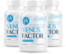 Venus Factor 3-bottle bundle — 90 day supply for consistent weight loss results