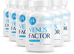 Venus Factor 6-bottle bundle — 180 day best value pack with free shipping
